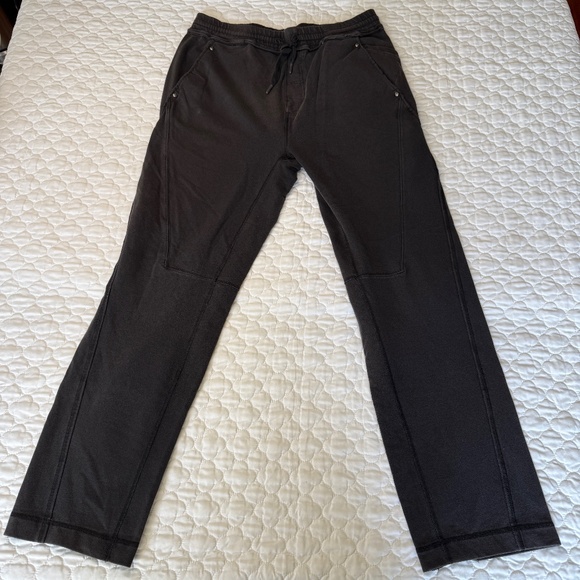 Lululemon Throwback Sweatpants in Black Size Small - Picture 1 of 8